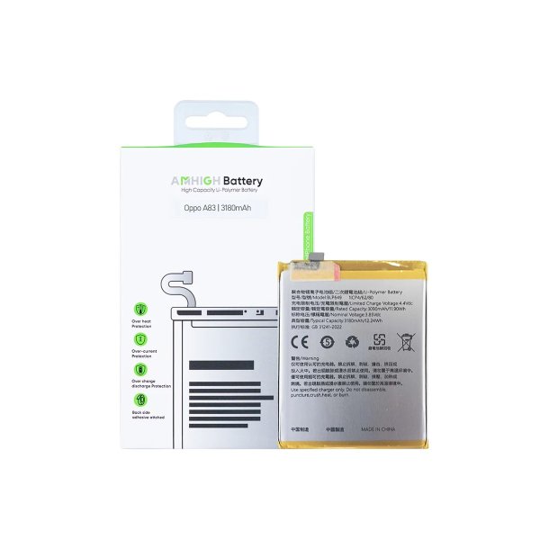 Batteri til Oppo A83 BLP649 OEM