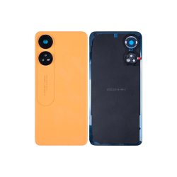 Bagcover til Oppo Reno8 T 4G med kameralinse Orange Sunset OEM