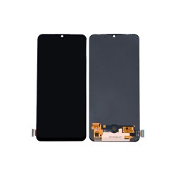 Sk�rm til Oppo F17 uden ramme Sort OEM