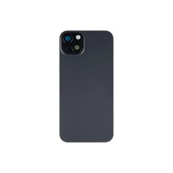 Bagglas til iPhone 15 med NFC og forst�rret kameraramme Sort Kompatibel