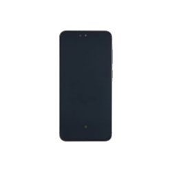 Sk�rm til Samsung Galaxy A56 A566B med ramme Graphite Service Pack formonteret