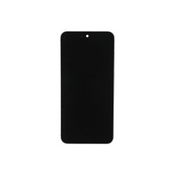 Sk�rm til Samsung Galaxy S24 FE S721B med ramme S�lv Service Pack formonteret