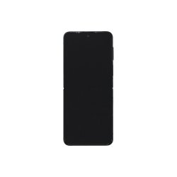 Hovedsk�rm til Samsung Galaxy Z Flip4 5G F721B med ramme Sort Service Pack