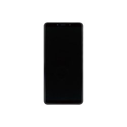 Sk�rm til Samsung Galaxy A9 / A9s A920F (2018) med ramme Sort Service Pack