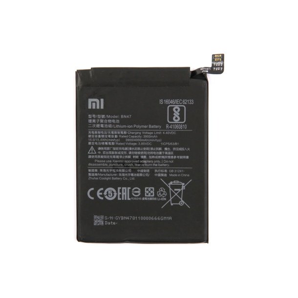 Batteri til Xiaomi Mi A2 Lite (Redmi 6 Pro) BN47 OEM