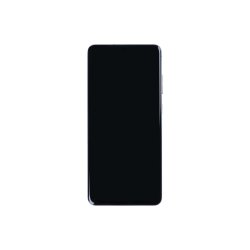Sk�rm til Samsung Galaxy S20 Ultra G988B med ramme Cosmic Gr� Soft-OLED 120Hz