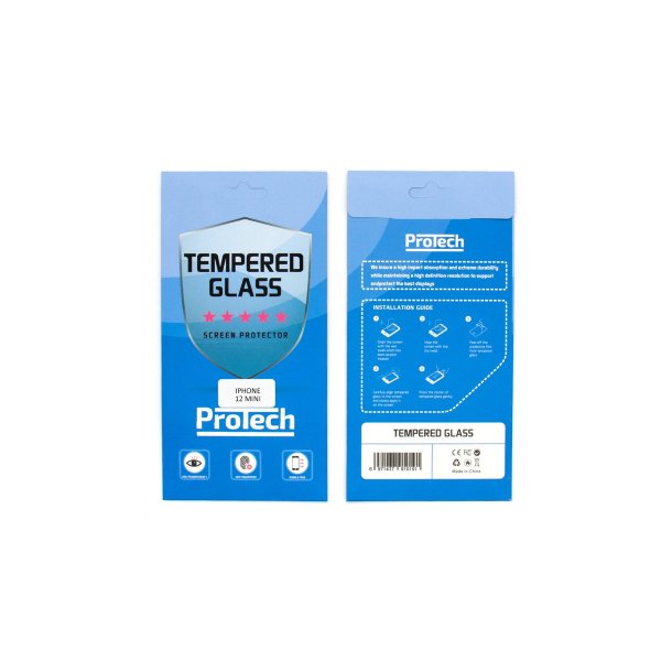 Apple, iPhone 12 Mini h�rdet glas 2.5D R�d