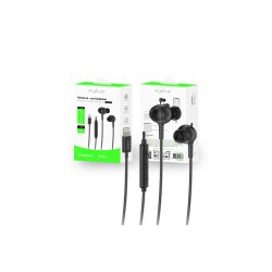 Rixus Headset med mikrofon Sort