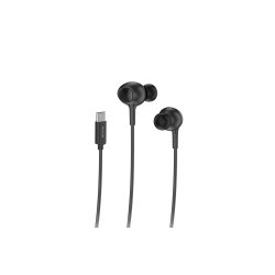 Rixus Headset med mikrofon USB-C Sort