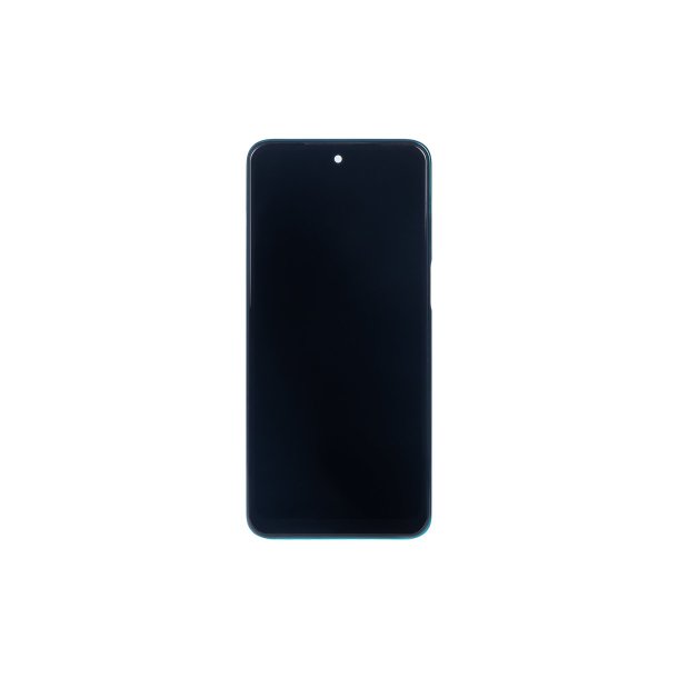 Xiaomi Redmi Note 10 Lite Sk�rm med ramme Bl� Display og Digitizer
