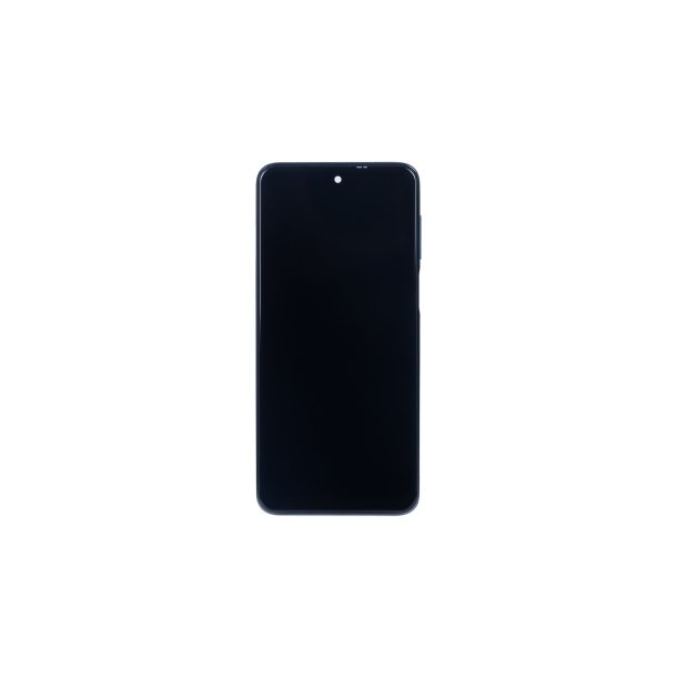 Xiaomi Redmi Note 10 Lite Sk�rm med ramme Sort Display og Digitizer