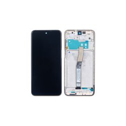 Xiaomi Redmi Note 10 Lite Sk�rm med ramme Guld Display og Digitizer
