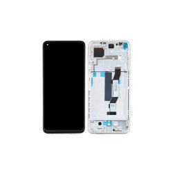 Sk�rm til Xiaomi Mi 10T 5G / Mi 10T Pro 5G med Ramme OEM S�lv