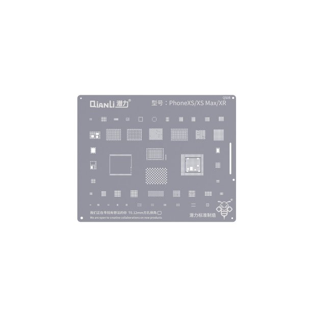 Apple kompatibel Bumblebee QS05 stencil til iPhone XS/ iPhone XS Max/ iPhone XR