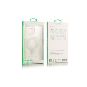 iPhone 14 Plus Transparent cover Transparent Magnetisk