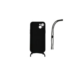 iPhone 14 Cover TPU Sort Halsrem