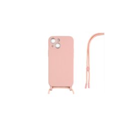 iPhone 14 Cover TPU Pink Halsrem