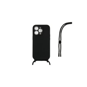 iPhone 14 Pro Cover TPU Sort Halsrem