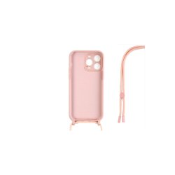 iPhone 14 Pro Max Cover TPU Pink Halsrem