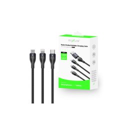 Rixus kabel Sort RXUC23