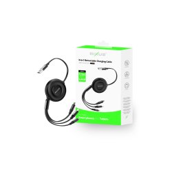 Rixus kabel Sort RXUC25