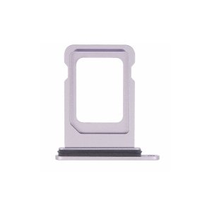 iPhone 14 SIM-bakke Lilla Pulled