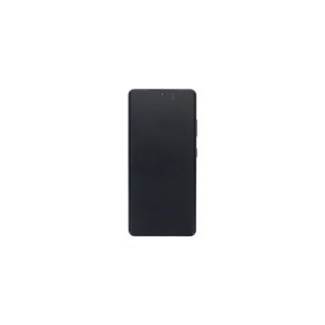 Samsung Galaxy S21 Ultra 5G G998B Sk�rm med ramme Phantom Black 5G Display og Digitizer Service Pack
