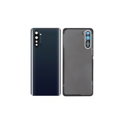 Oppo Reno 3 bagcover Midnight Black med linse OEM