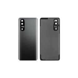 Oppo Reno 3 Pro bagcover Midnight Black med linse OEM