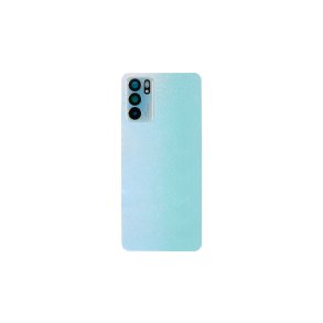 Oppo Reno 6 5G bagcover Blue med linse OEM