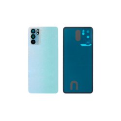 Oppo Reno 6 5G bagcover Blue med linse OEM