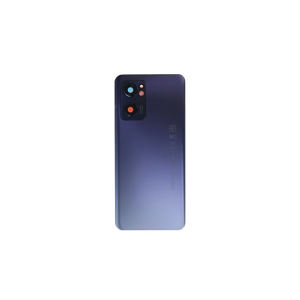 Oppo Find X5 Lite / Oppo Reno 7 5G bagcover Black med linse OEM