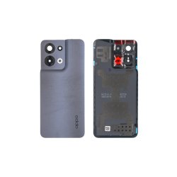 Oppo Reno 8 bagcover Black med linse OEM