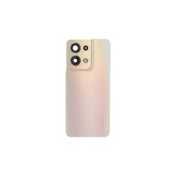 Oppo Reno 8 bagcover Gold med linse OEM