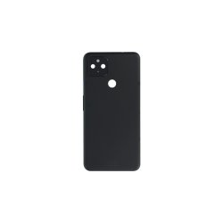 Google Pixel 4a (5G) bagcover Black med linse OEM