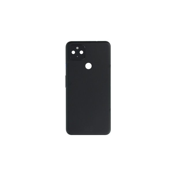 Google Pixel 4a (5G) bagcover Black med linse OEM