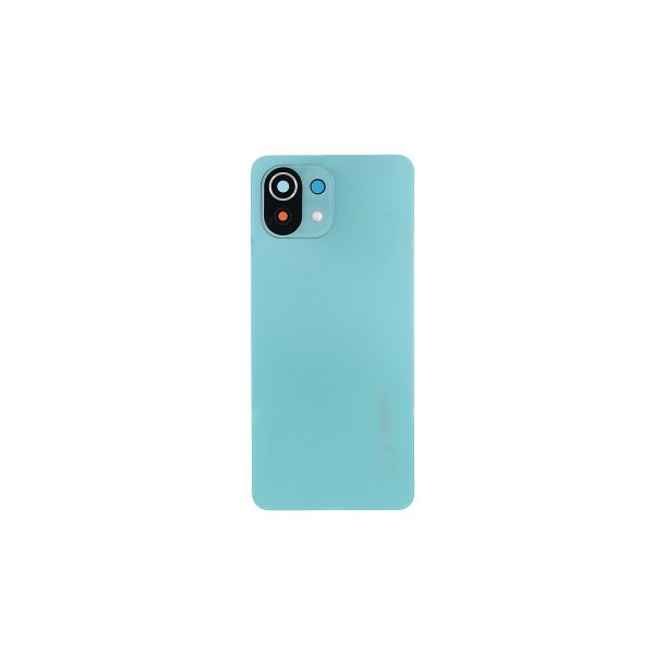 Xiaomi Mi 11 Lite 5G bagcover Mint Green med linse OEM