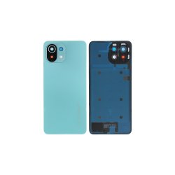 Xiaomi Mi 11 Lite 5G bagcover Mint Green med linse OEM