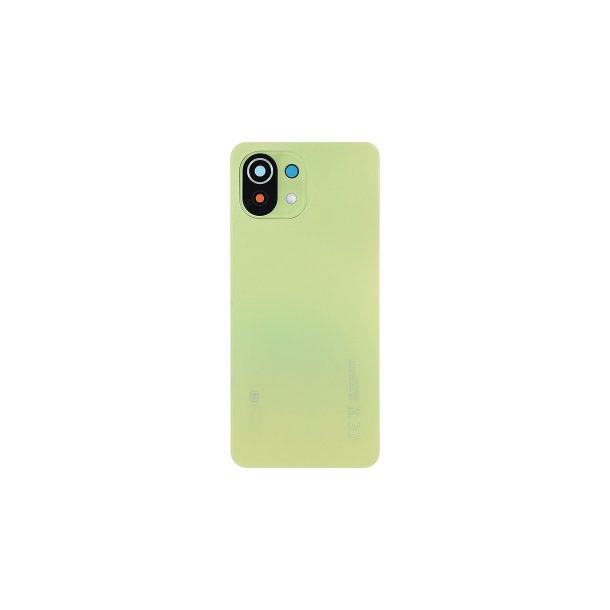 Xiaomi Mi 11 Lite 5G bagcover Gul med linse OEM
