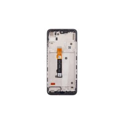 Motorola Moto G71 5G (XT2169) Sk�rm med ramme Sort 5G Display og Digitizer