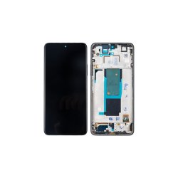 Xiaomi Redmi Note 11 Pro Plus 5G Sk�rm med ramme Lilla 5G Display og Digitizer