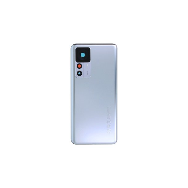Xiaomi 12T 5G bagcover Silver med linse OEM