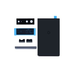 Google Pixel 6 5G GB7N6 bagcover Black med linse OEM