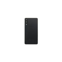 Samsung Galaxy A7 A750F (2018) bagcover Black med linse OEM