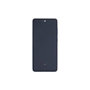 Samsung Galaxy A52 5G A526B / Samsung Galaxy A52s A528B Sk�rm OLED med ramme Bl� 5G Display og Digitizer Soft-OLED