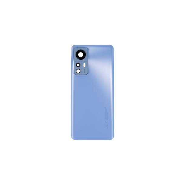 Xiaomi 12 bagcover Blue med linse OEM