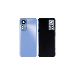 Xiaomi 12 bagcover Blue med linse OEM