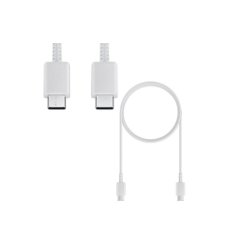 Samsung USB-C til USB-C kabel 100cm Hvid Original Bulk EP-DA705BWE