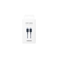 Samsung USB-C til USB-C kabel 100cm Sort Original Retail Box EP-DA705BBEGWW