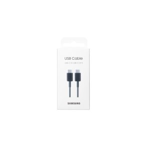 Samsung USB-C til USB-C kabel 100cm Sort Original Retail Box EP-DA705BBEGWW